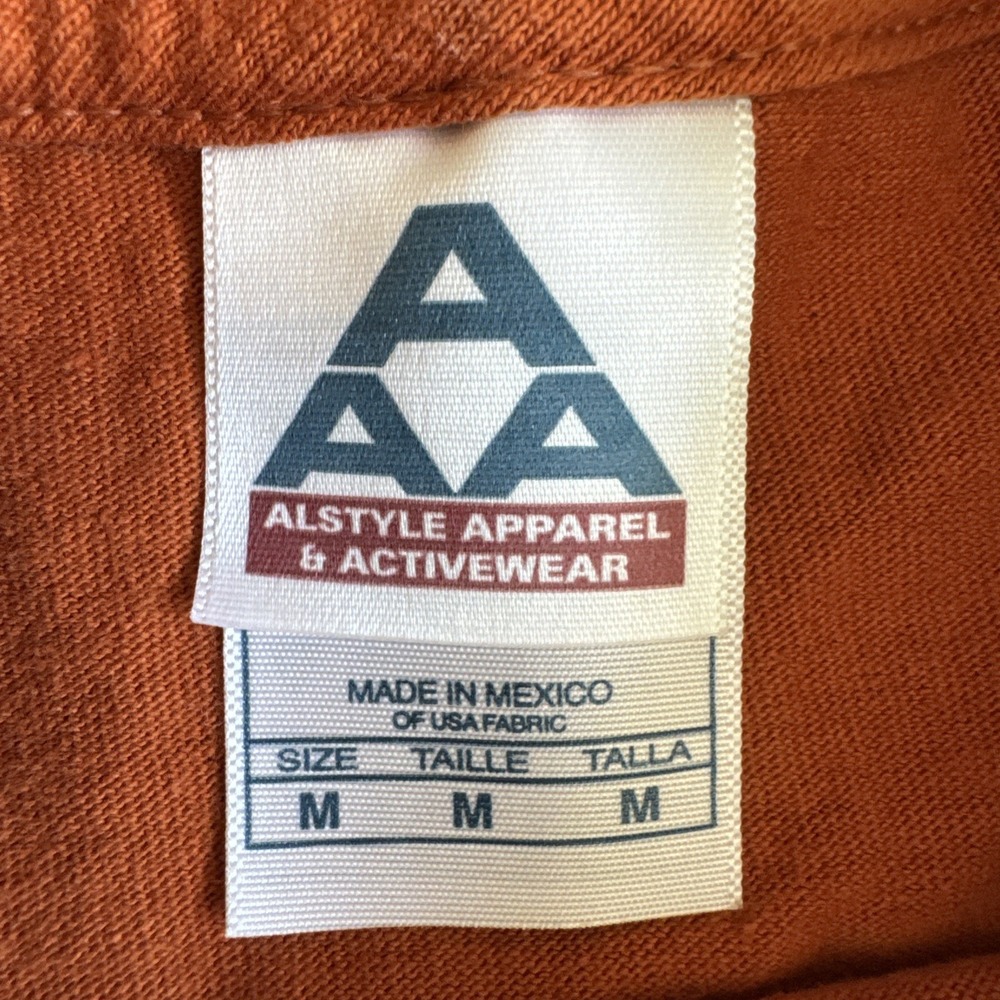 Vintage Alaska Shirt Med Burnt Orange Moose Trees Alstyle Apparel‎ & Activewear - Picture 2 of 9
